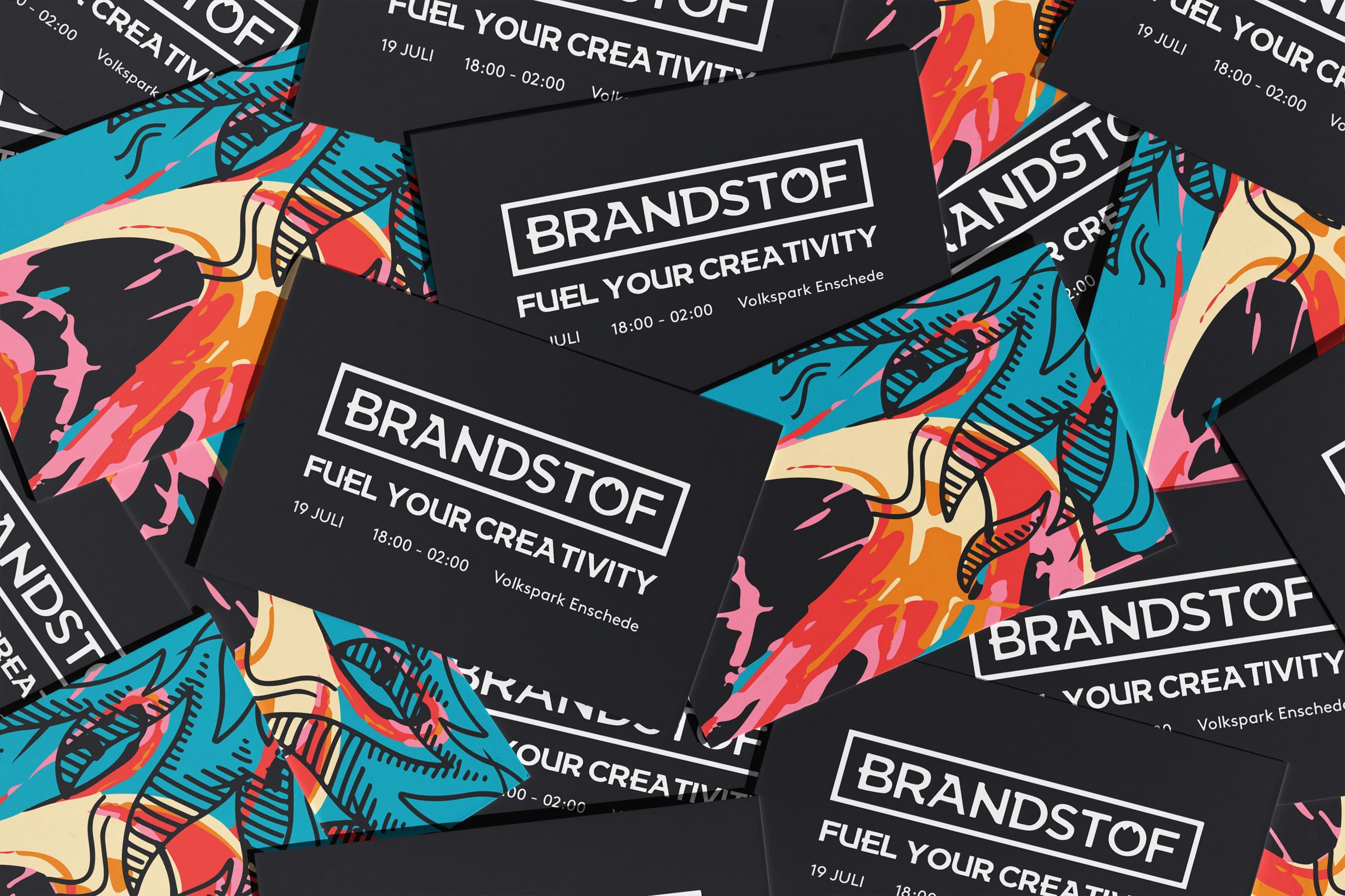 Brandstof brand mockups